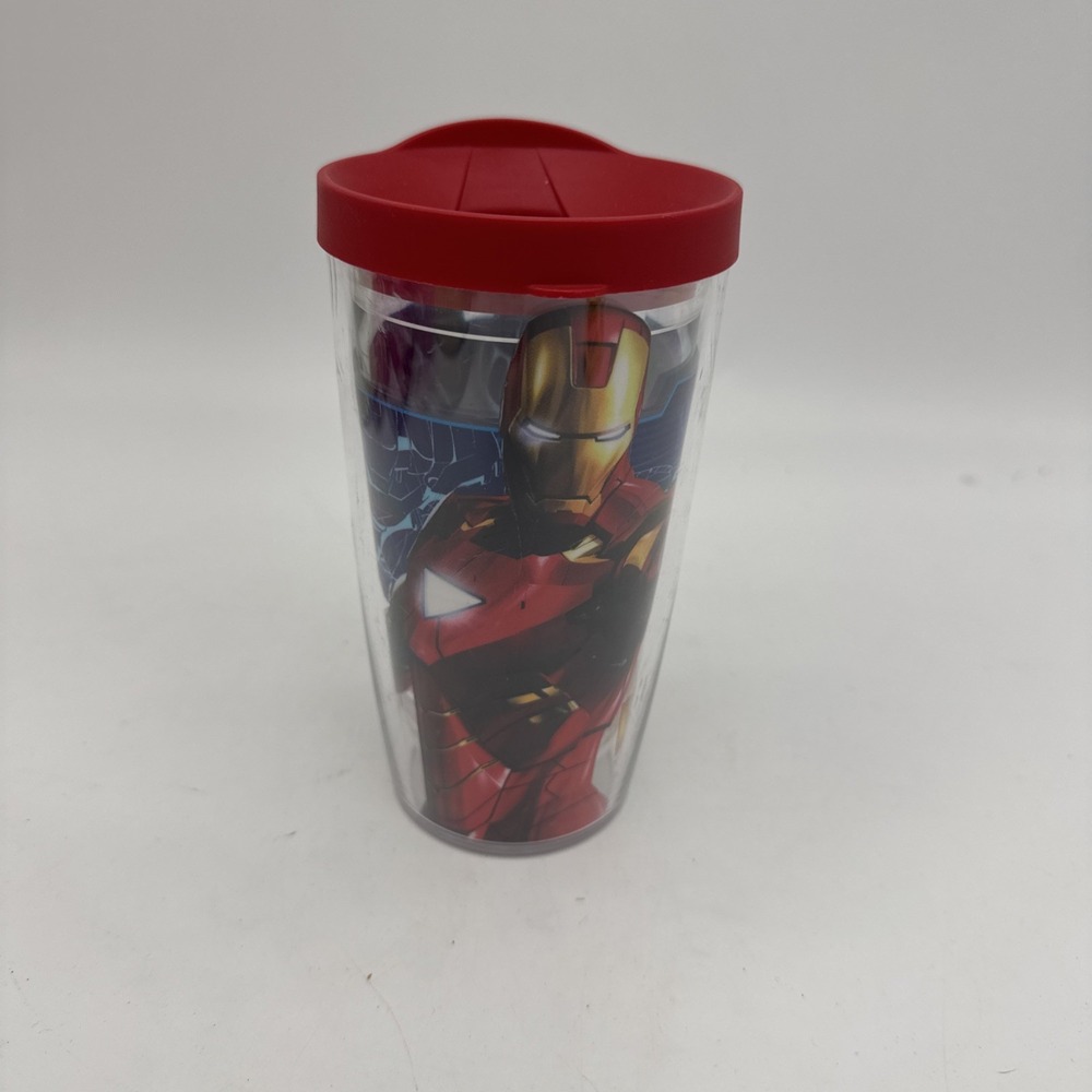Tervis Iron Man Iconic Wrap Tumbler With Travel Lid 16oz